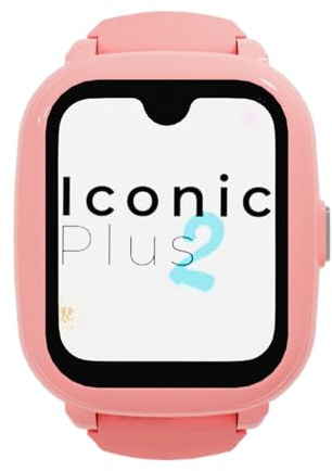 SaveFamily Iconic 2 Plus 4G. Smartwatch voor kinderen. Videogesprek, Video, Beller-ID, Muziek, Bluetooth, App Store, Whatsapp. GPS-kinderhorloge, Camera, SOS, waterdicht (Iconic 2 Plus, Candy Candy)