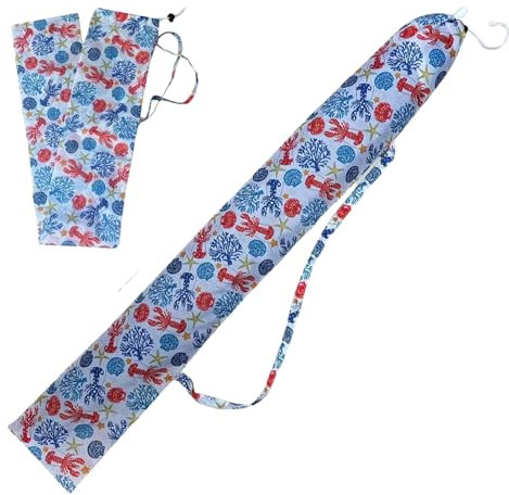 Funda Sombrilla Playa Con Asa Resistente. Funda Para Sombrilla De Playa Con Asa. Complemento O Accesorio De Recambio Para Sombrillas De Playa.