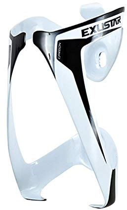 Cycles Hubert PORTE BIDON EXUSTAR BC51 CARBONE BLANC