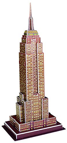 Quickdraw 3D Empire State Building Puzzle Famous USA Wahrzeichen Modell 24 Teile