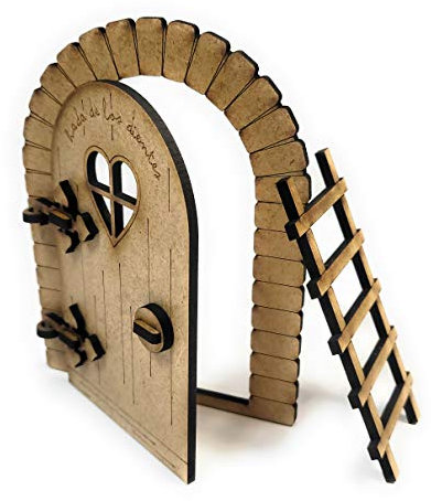 PUERTA HADA DE LOS DIENTES, MODELO NUEVO 2020, PARA PINTAR. DISEÑADO, VENDIDO Y ENVIADO POR VPM ORIGINAL. 100% PRODUCTO ESPAÑOL.