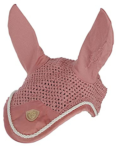 Kerbl 3223326 Frühjahr/Sommer 2021 Fliegenhaube, Rosa, Größe Cob/Full, 50 Stück