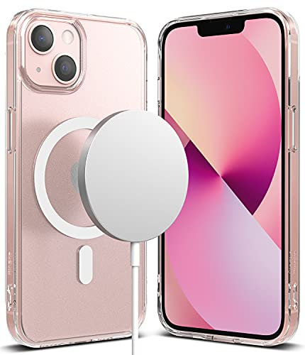 Ringke Fusion Magnetic Kompatibel mit iPhone 13 Mini Case, Stoßfeste Hülle mit MagSafe Wireless Charging (für iPhone 13 Mini) - Matt Klar