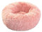 Queta Katzenbett Schöne Tierbett, Klein Hund Bett Haustierbett Plüsch Weich Runden Katze Schlafen Bett (70cm, Rosa)