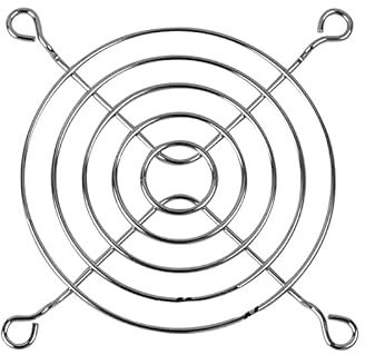 Griglia Per Ventola 60x60mm Struttura In Acciaio Cromato Per Computer case varie