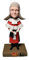 mydedor Benutzerdefinierte Wackelkopf-Figur, individueller Wackelkopf, Wackelkopf-Figuren, handgefertigt, personalisierte Skulptur, Geschenk für Frauen