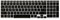 MiNGFi Anglais QWERTY Silicone Clavier Coque de Protection/Couverture pour HP Victus 16.1 16-d0000 16-e0000(2021) - Noir