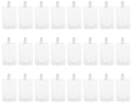 50 bolsas transparentes para bebidas, bolsas transparentes para bebidas, termo a granel, bolsas de agua reutilizables para el hogar, viajes, fiestas