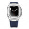 NEYENS Kit di modifica per Apple Watch Band 44mm 45mm Cassa di Lusso Set Lunetta Cinturino in Gomma Cassa Del Metallo per IWatch Serie 8 7 6 SE 5 4 41mm, 41MM, agata
