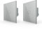 LIVOLO Nouvel interrupteur mural unipolaire en verre trempé pour lampe électrique unipolaire avec indicateur LED No Neutral pour la maison, le bureau,2 Packs (Gris)