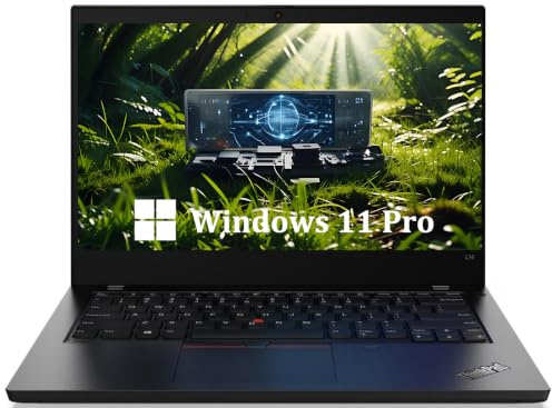 Lenovo ThinkPad L14 Laptop Home Business, 14 FHD(1920x1080), Core i5-10210 Up to 4.2GHz, 16GB RAM, 512GB SSD, HDMI, USB3.0, Windows 11 Pro(Renewed)