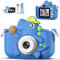 Camara Fotos Infantil, masterbee Cámara Digital Dinosaurio Juguetes Niños, Cumpleaños para Niños y Niñas, Cámara Digital para Niños 1080P HD, Cámara para Niños Regalo 3-12 Años Blue