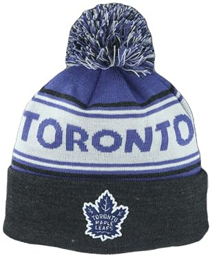 ZHATS Offiziell lizenzierte NHL Beanie Pom Finish Line