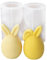 2 Stück Silikonformen GießFormen Ostern, Hase 3D Osterhase Kerzenformen Seifenform für Tortendeko, Ostergeschenke