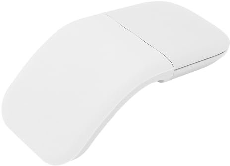 Jectse BT Arc Touch Mouse, Mouse Touch Portatile per la Vita Lavorativa di Studio (GRAY)