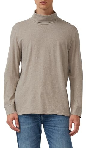 s.Oliver Weicher Longsleeve mit Rollkragen und Ärmelbündchen
