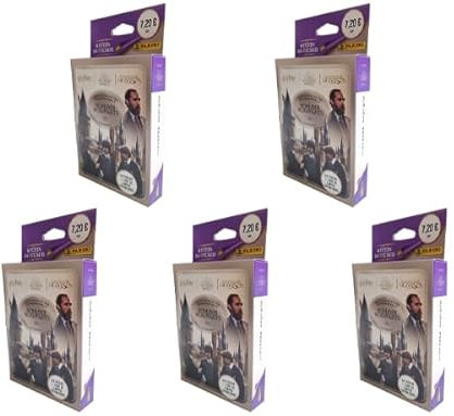 Panini Harry Potter Sticker Guide 3 Schloss Hogwarts / 5x Eco Plister Pack je 8x Stickertüten (Deutsche Version)