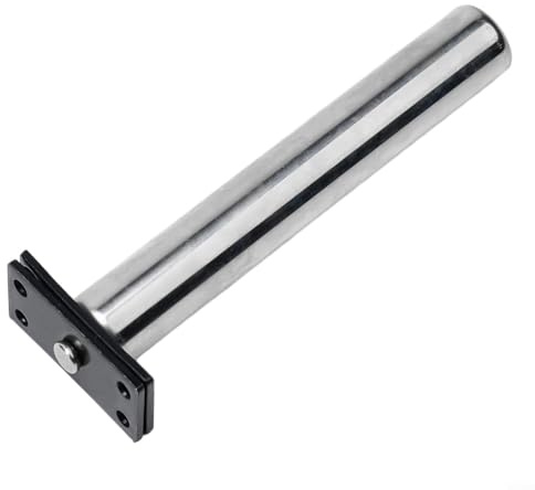 Chiudiporta automatico a scomparsa, con catena tubolare a molla, chiusura ammortizzata, per porte interne fino a 50 kg, argento cromato, cerniera ignifuga (nero)