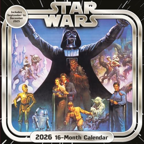 Kalender 2026 Star Wars Classic - Wandkalender 30x30 cm