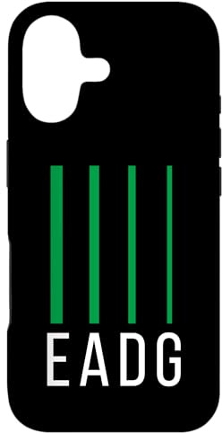 Guitare Basse Basse EADG 4 Cordes Coque pour iPhone 17