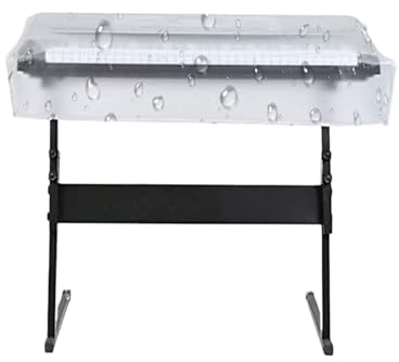 Piano Keyboard Cover - Clear, Dirt-Proof, Foldable Design, Waterproof Material | 88/61/76 Key Protector Music Classroom Lesson Home Study Travel Prevention