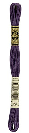 DMC 6-Strand Embroidery Cotton 8.7Yd-Eggplant