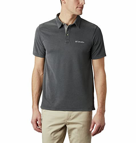 Columbia Hombre Polo, Shark 011, XS