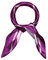 uxcell Damen Stain Muster Colorblock Neckerchief Halstuch Violett Einheitsgröße