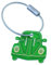 TROIKA E-KÄFER - KR18-09/GR - Porte-clés Le Design de Circuits imprimés - Aluminium- Mat - imprimé - Vert - TROIKA-Original