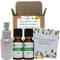 Mon Petit Kit Déo Ambiance Maison avec 2 Huiles Essentielles et 1 Vaporisateur de 50 ml - Diffusez un Parfum Apaisant dans Votre Maison - Orange Douce et Encens - HEBBD - 2x10 ml