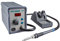 QUICK 860DA Profi Heißluft Lötstation Set digital regelbar 120 Watt Temperaturbereich 100 - 450 °C SMD Reworkstation / Kalibrierfunktion / Standby / Auto-Kühlsystem