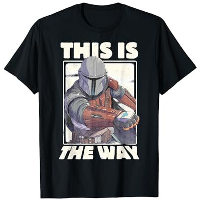 Star Wars The Mandalorian This Is The Way Box Up T-Shirt