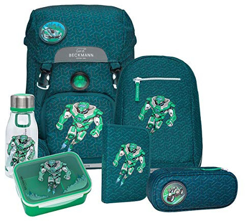 Beckmann Classic 22 Schulranzen Set 6tlg. - Motive