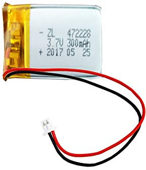 3,7 V Lithium-Polymer-Akku 472228-220 mAh Smartwatch-Akku