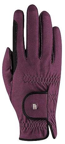 Roeckl Sports Reithandschuh LONA, Ladies Sommer Handschuh, Traube 6.5