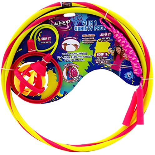 Wham O Wham-O Hula Hoop Variety Pack 3 in 1 381030