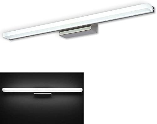 30W 2400LM LED Spiegelleuchte 150CM, LED Schminklicht Badleuchte Wandleuchte Badlampe für Badzimmer und Wandbeleuchtung, Spiegelschranklampe Schrankleuchte Bad Spiegellampe, 6000K Kaltes Weiß licht