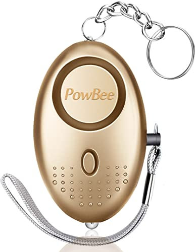 Persönliche Alarme für Frauen – wiederverwendbar, von der Polizei zugelassen, 150 dB, lauter Sicherheitsalarm, Schlüsselanhänger mit LED-Licht, kleiner persönlicher Sicherheitsalarm für Frauen,