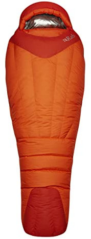 Rab Damen Andes GTX Infinium 800 Schlafsack, atomic, REGULAR LEFT