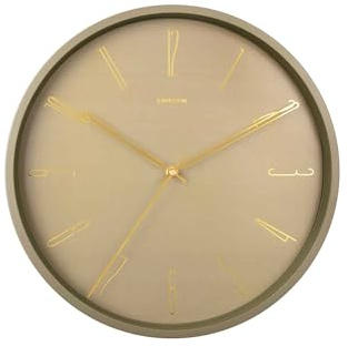 Karlsson Belle Numbers Wall Clock 35cm - Moss Green