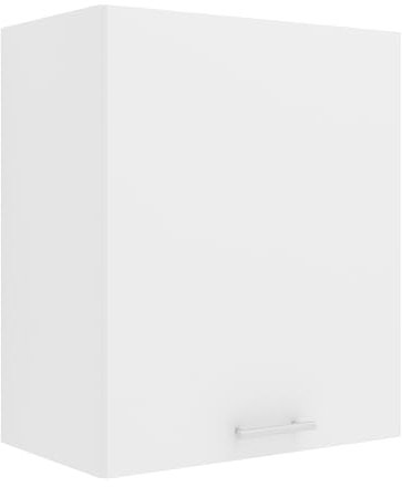 VCM Küchenschrank Breite 50 cm Holztür Hängeschrank Küche Küchenmöbel Esilo Weiß