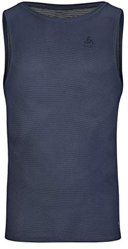 Odlo Herren Active F-Dry Light Tanktop Kurzarm Unterhemd Funktionsunterhemd