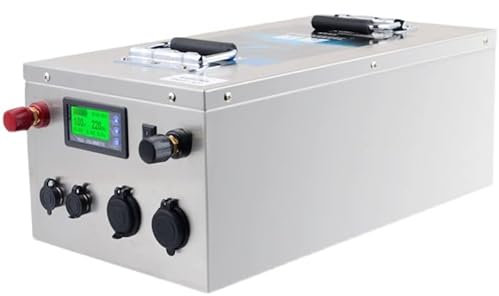 TGHY Lifepo4 Batterie 12V 200AH Batterie Lithium Rechargeable avec Energie Solaire, Décharge Profonde Supérieur à 4000 Fois, Parfait pour VR, Système Off-Grid Marine Solair,12v200ah
