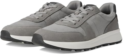 Toms Herren Travel Lite Retro Sneaker, Drizzle Grey Suede/Vintage Twill, 11.5