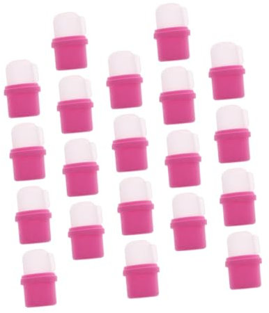 Lot De 5 Dissolvants Pour Vernis À Capsules De Trempage Nutrition Des Cuticules Et Uv 20 Pièces X 5