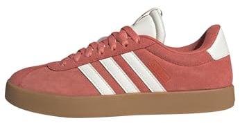 adidas Women's VL Court 3.0 Shoes, preloved Scarlet/core White/Bright red, 8 UK
