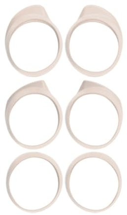 CRGANGZY 3 Paar Ersatz-Flügelspitzen, rutschfeste Silikon-Flügelspitzen-Ohrstöpsel, Anti-Drop-Ohrflügelspitzen for Buds FE Earbuds 2023 (Beige)