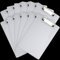 LOPYXBR 12 Stück Klemmbrett A4, Kunststoff Klemmbretter A4 mit Metalklemme und Aufhängeose, 312x223mm Weiß Clipboard A4 für Schule, Zuhause, Büro