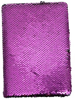 BESTonZON Reversibles Pailletten-notizbuch Kreatives Notizheft Für Schule Büro Vielseitig Einsetzbar Als Tagebuch Skizzenbuch Oder Planer