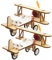 ibasenice 2st Flugzeug Aus Holz Modellbausätze Für Erwachsene Flugzeugpuzzle Zusammenbauen Modellflugzeuge Aus Holz Zum Selber Bauen Dekoratives Holzhandwerk Bevorzugen